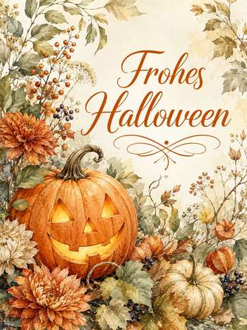 Magische Halloween-Grüße