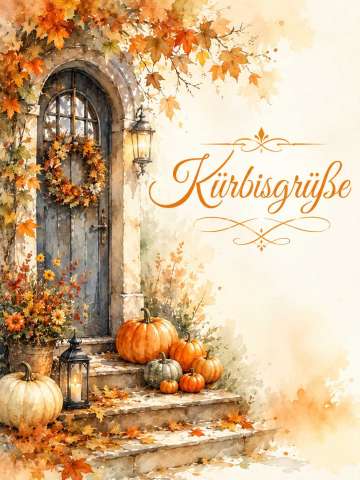 Kürbisgrüße