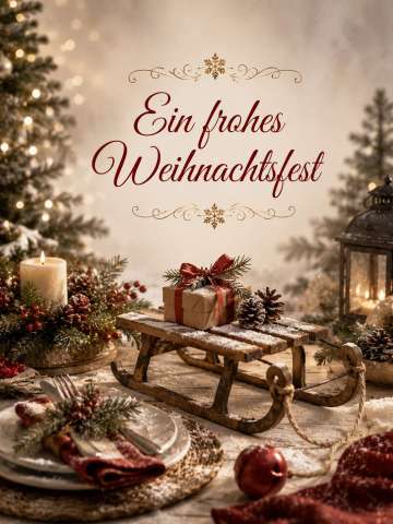 Ein frohes Weihnachtsfest