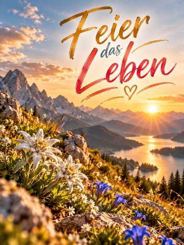 Feier das Leben