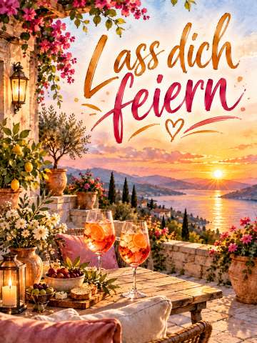 Lass dich feiern