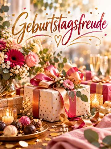 Geburtstagsfreude
