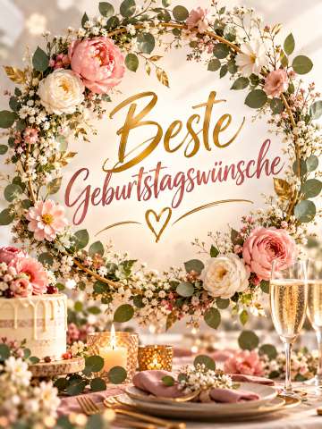 Beste Geburtstagswünsche