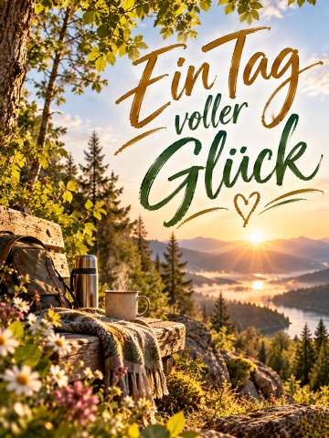 Ein Tag voller Glück