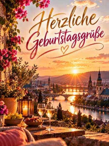Herzliche Geburtstagsgrüße