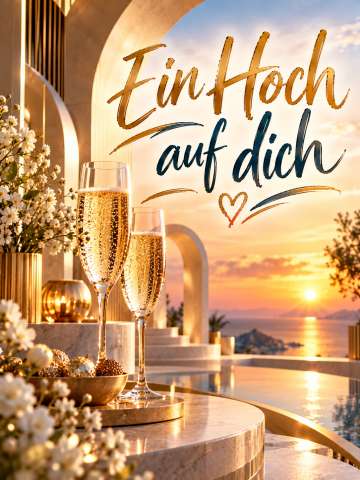 Ein Hoch auf dich