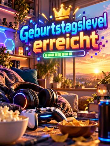 Geburtstagslevel erreicht