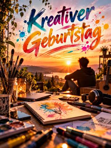 Kreativer Geburtstag