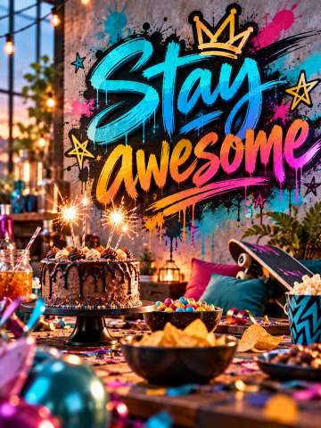 Stay awesome
