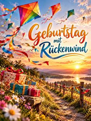 Geburtstag mit Rückenwind