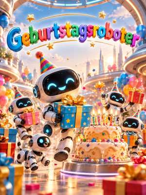 Geburtstagsroboter