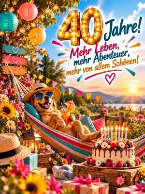 40 Jahre voller Abenteuer