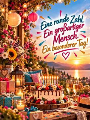 Eine runde Zahl, ein besonderer Tag